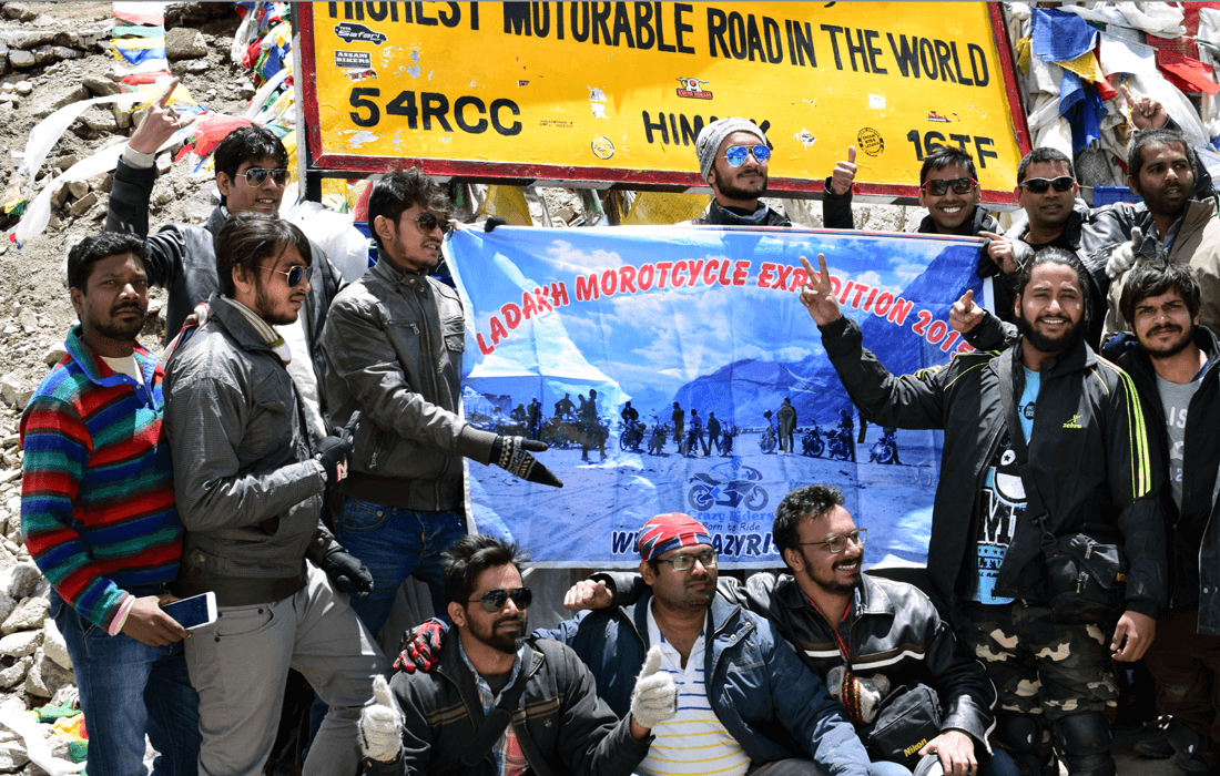 Premium 11 days Srinagar Leh Ladakh Manali guided motorcycle tour - Crazy Riders Adventure Tours