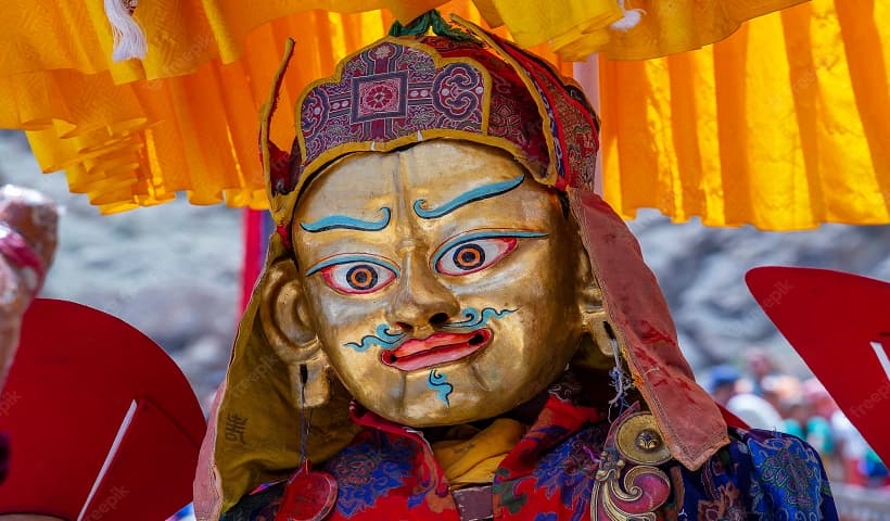 Mask Dance Festivals at Lamayuru Monastery, Ladakh, India