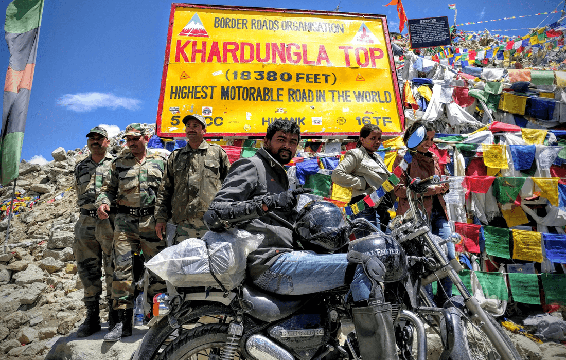 Premium 13 days Delhi Manali Leh Ladakh Srinagar Delhi guided motorcycle tour - Crazy Riders Adventure Tours